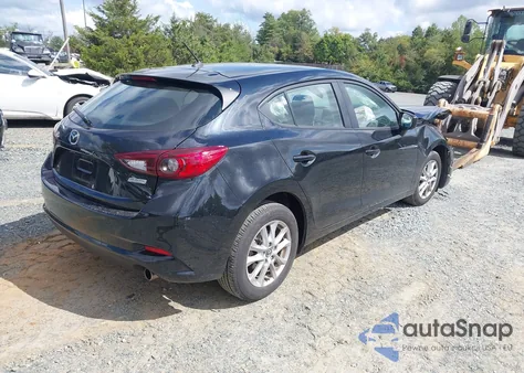 2018 Mazda Mazda3 Sport из США, поврежденный, VIN 3MZBN1K77JM226798